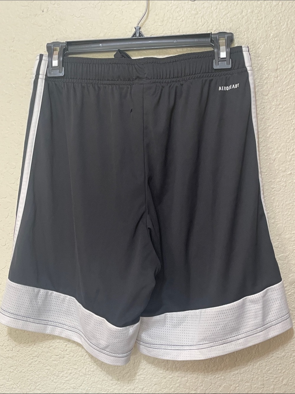 Adidas Men's Black And White Shorts. Good Condition. Size M. - Picture 3 of 5